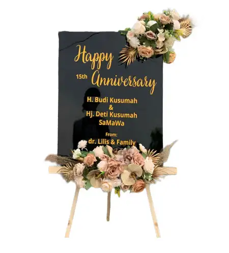 Papan Bunga Akrilik Nisam